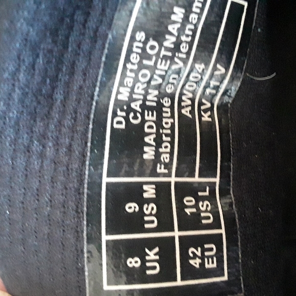 Black canvas Dr Martens - Picture 3 of 5